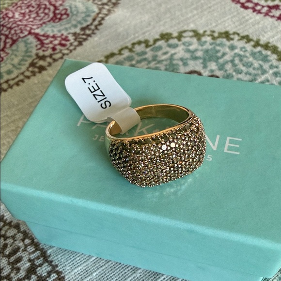Park Lane Jewelry - FINAL! Park Lane Martini Gold Pave Ring size 7
